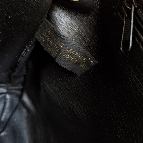 GIANA BERNINI Genuine Leather Handbag, Blue - Picture 12 of 12